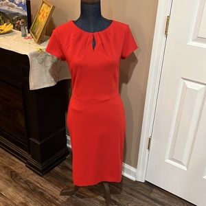 Banana republic factory NWT red work dress size 2